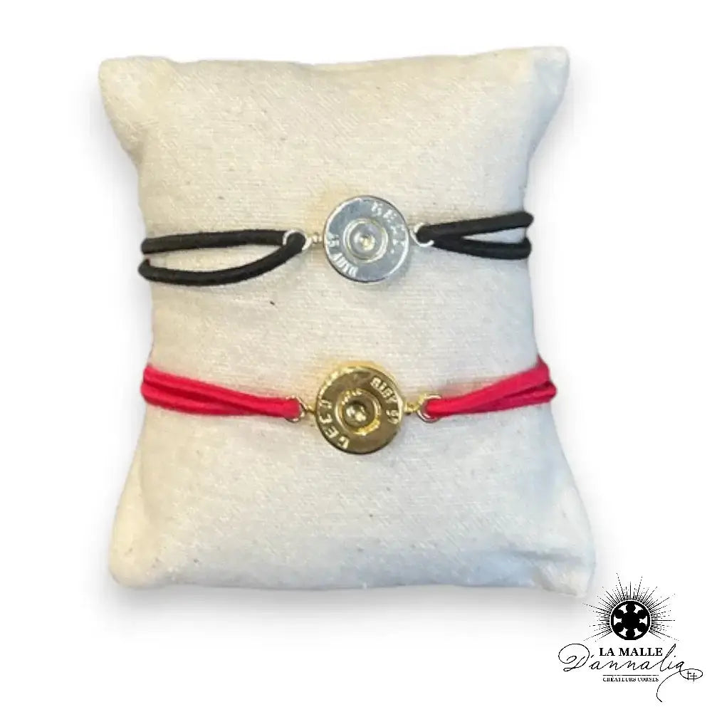 Bracelet Mixte Élastique Douille 45 Auto - La Malle d'Annalia