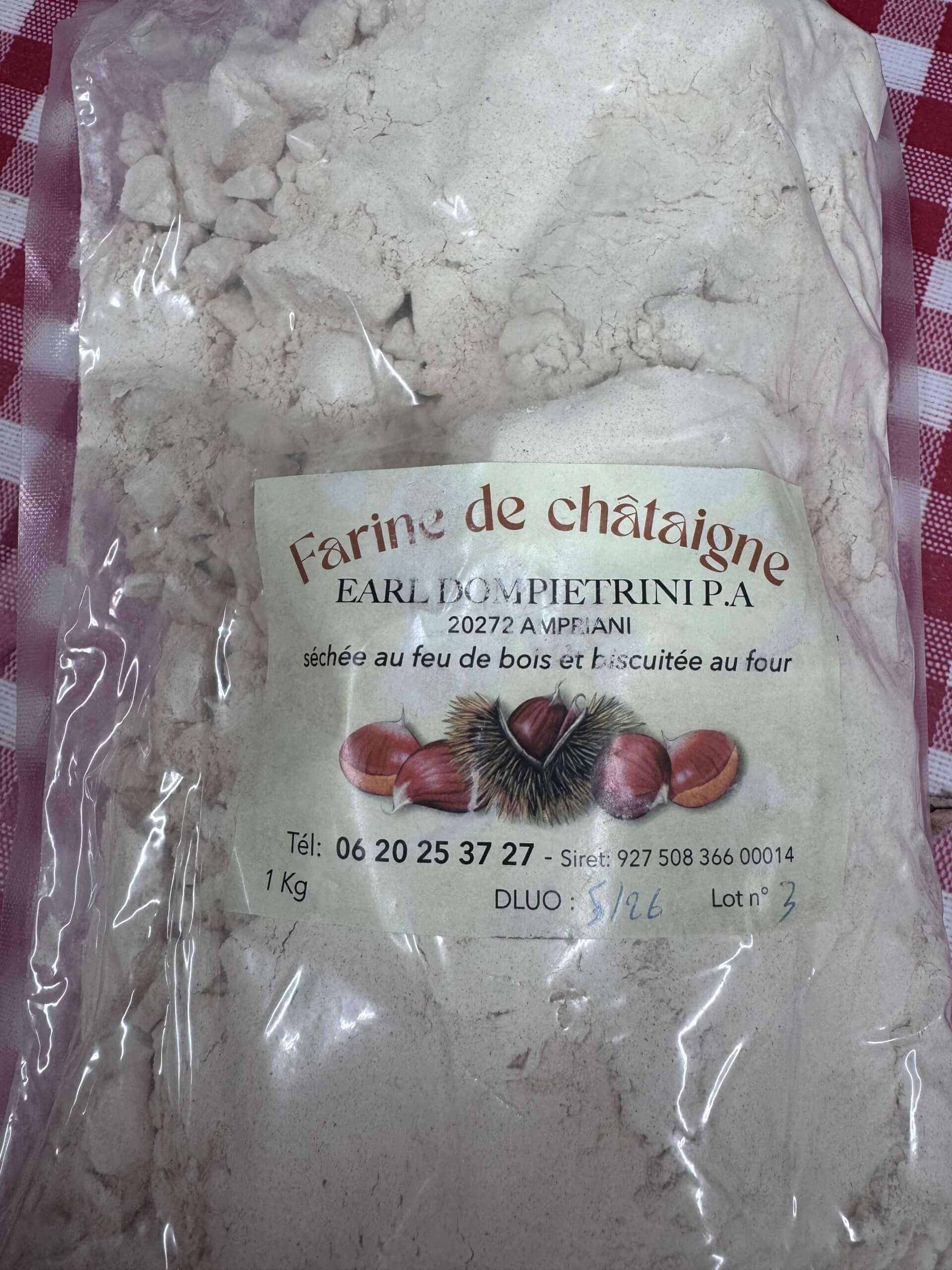 Farine de châtaigne