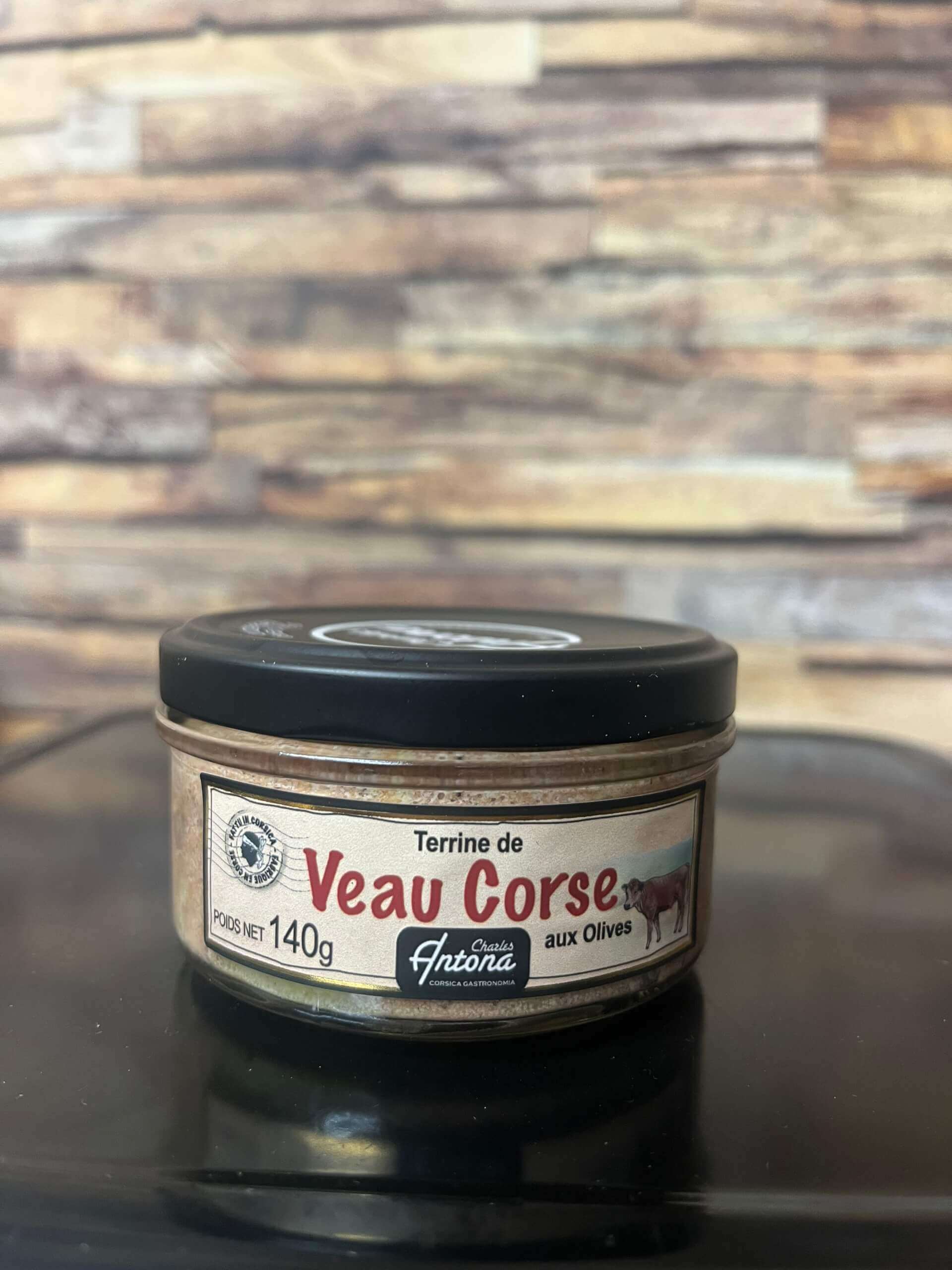 Terrine de Veau Corse aux olives