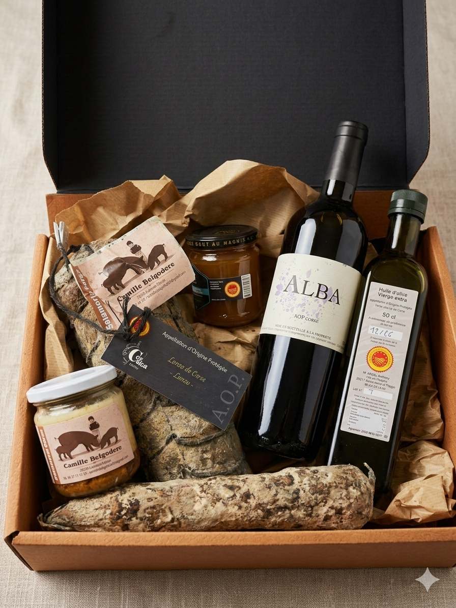 Box AOP Corse — Coffret d'Exception du Terroir
