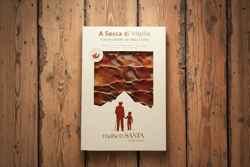 A Secca di Vitella — Viande Séchée de Veau Corse 90g