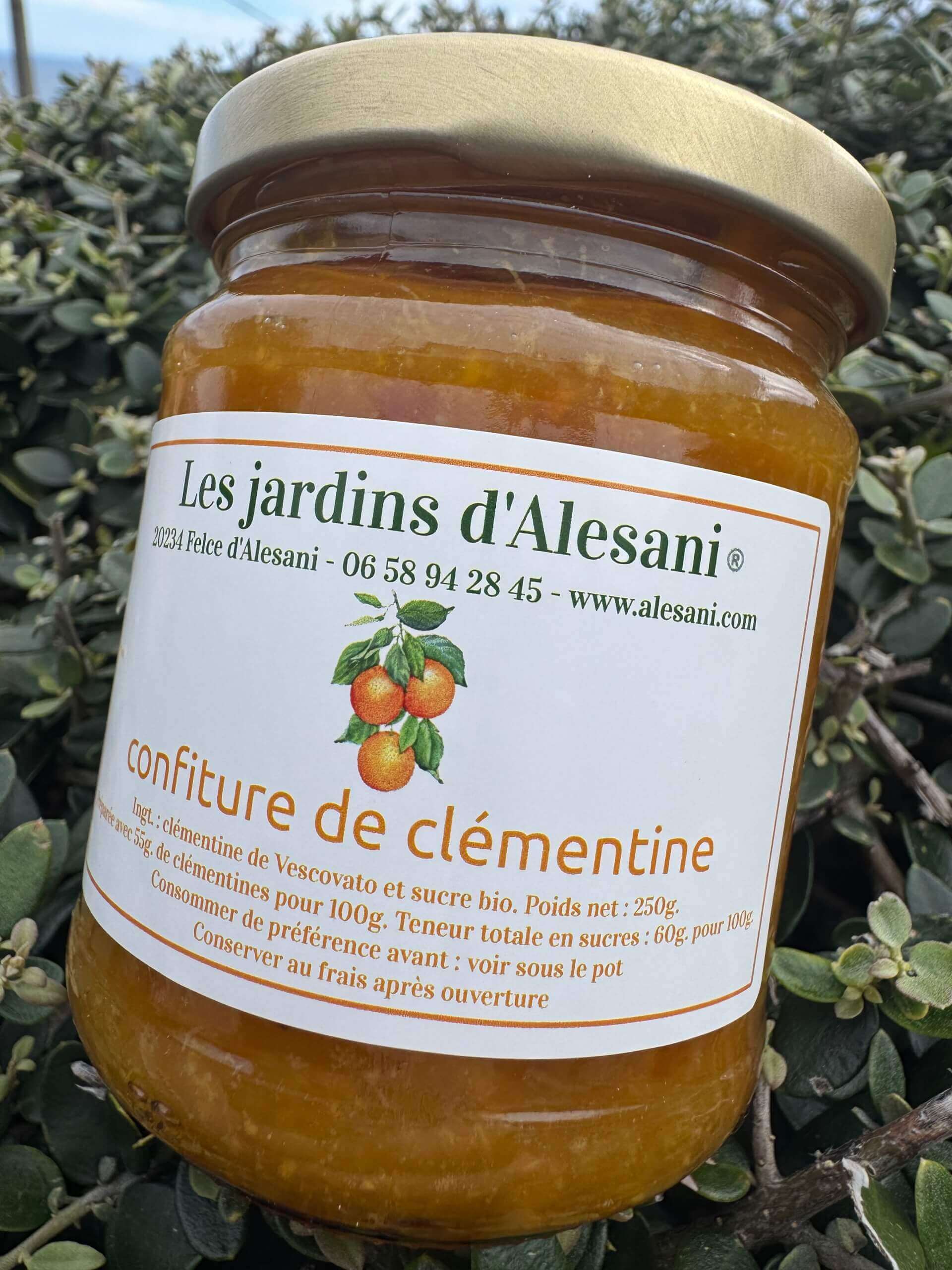 Confiture de Clémentine Corse