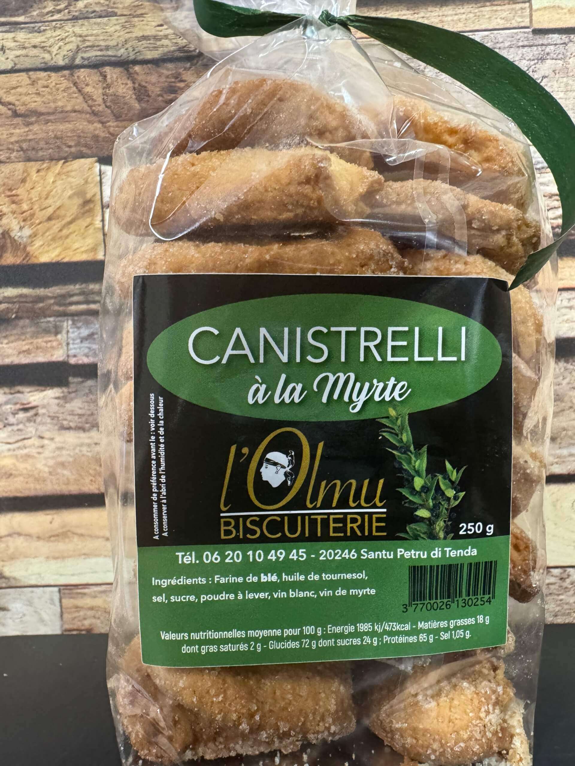 🌿 Canistrelli à la myrte – Biscuit corse au goût du maquis